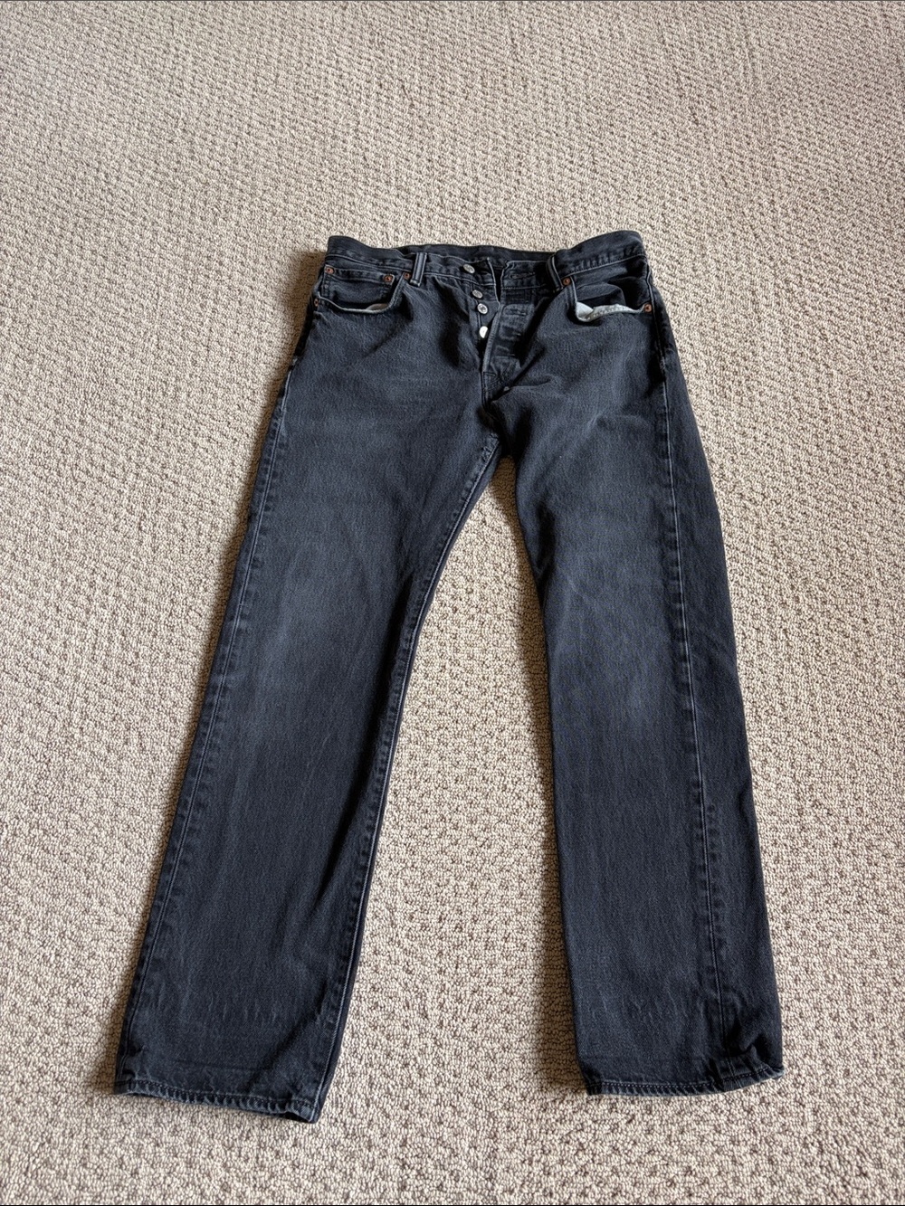 Levi's Classic 501 Women's Straight-Leg Black Jeans,